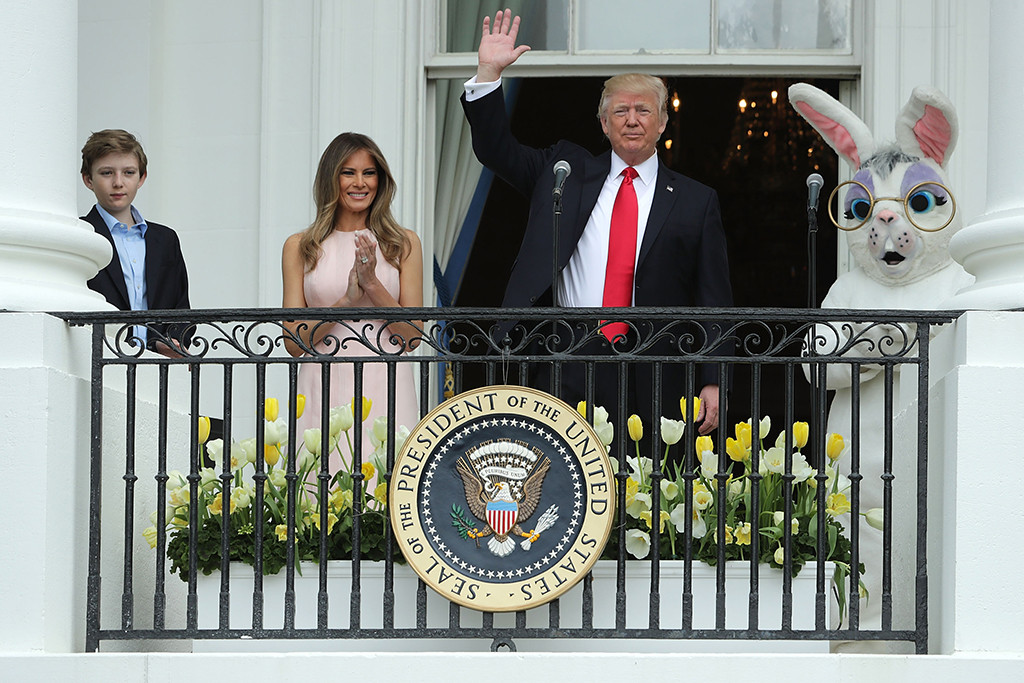 Donald Trump, Melania Trump, Barron Trump Donald Trump, Melania Trump, Barron Trump